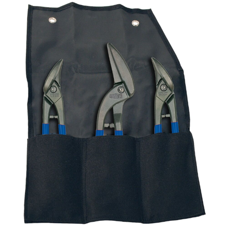 BESSEY ERDI DSET-SF3 Normalblech Scheren-Set