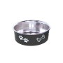 NOBBY "Fusion" Edelstahlnapf, schwarz