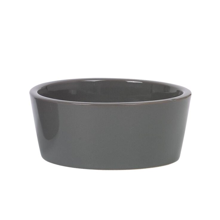 NOBBY Keramik Napf „Hermos", dunkelgrau