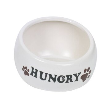 NOBBY Keramik Napf „Hungry", creme