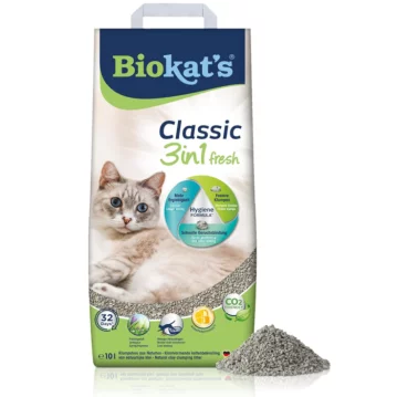 BIOKAT&acute;S Classic Fresh 3 in 1 Katzenstreu mit...