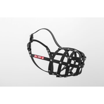 Muzzleking COLORI Biothane-Maulkorb, schwarz,...