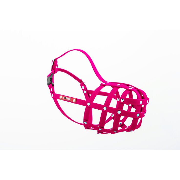 Muzzleking COLORI Biothane-Maulkorb, Dobermann