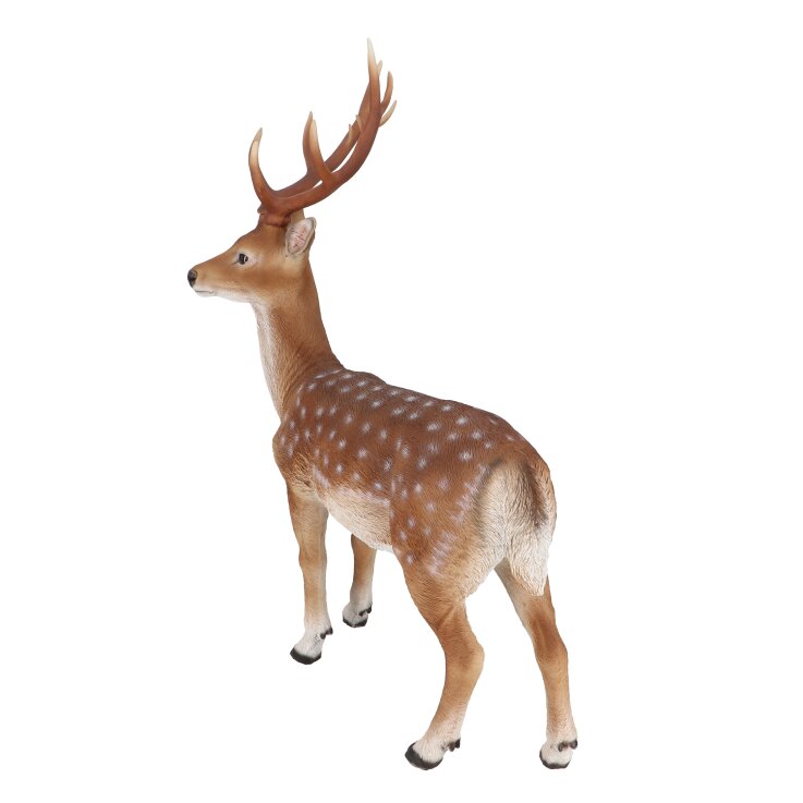 ESSCHERT DESIGN Deko - Figur Stehender Sikahirsch, L