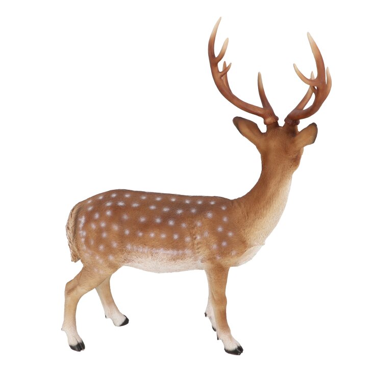 ESSCHERT DESIGN Deko - Figur Stehender Sikahirsch, L