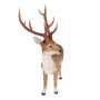 ESSCHERT DESIGN Deko - Figur Stehender Sikahirsch, L