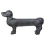 ESSCHERT DESIGN Gartenbank "Dackel", schwarz