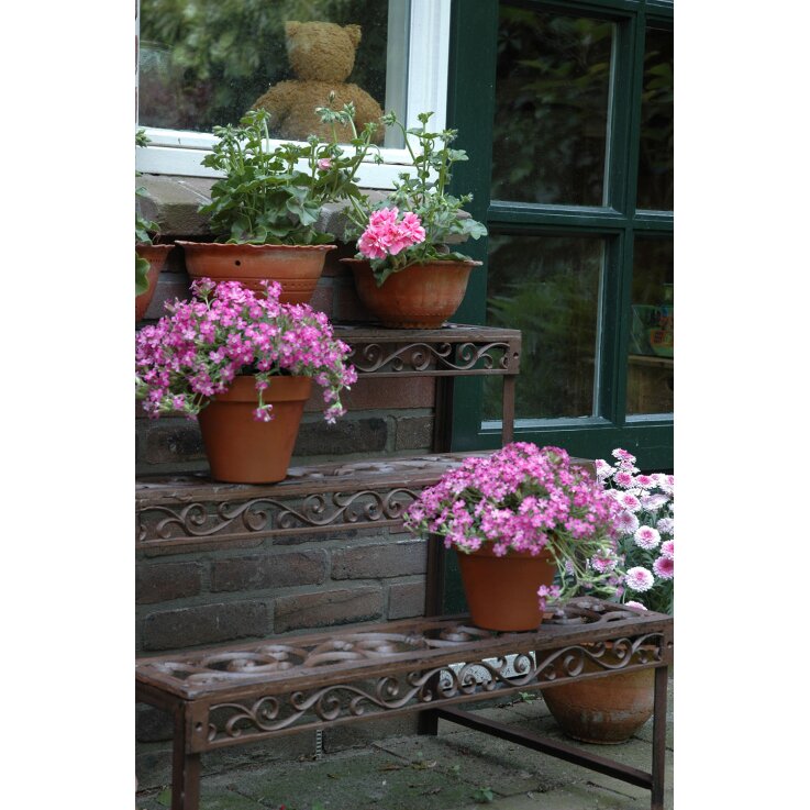 ESSCHERT DESIGN Blumentreppe aus Gusseisen, rechteckig