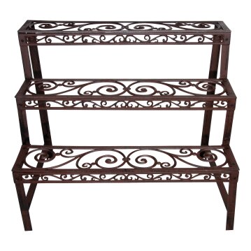 ESSCHERT DESIGN Blumentreppe aus Gusseisen, rechteckig