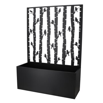 ESSCHERT DESIGN Blumenkasten mit Pflanzengitter im...