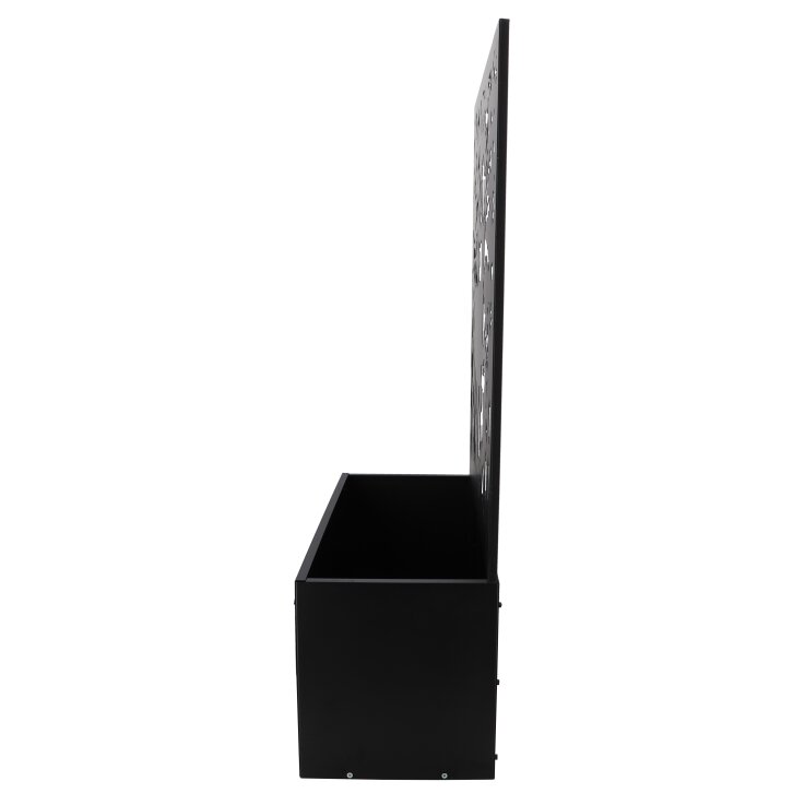 ESSCHERT DESIGN Blumenkasten mit Pflanzengitter im Hirschdesign