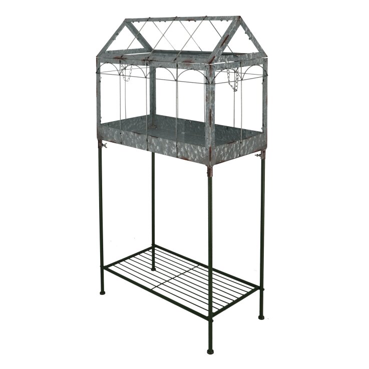 ESSCHERT DESIGN Gewächshaus mit Ständer, L
