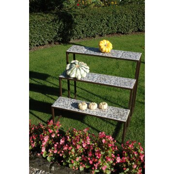 ESSCHERT DESIGN Pflanzentreppe "Aged Ceramic"