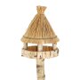 ESSCHERT DESIGN Birken - Futterhaus auf Ständer, rund