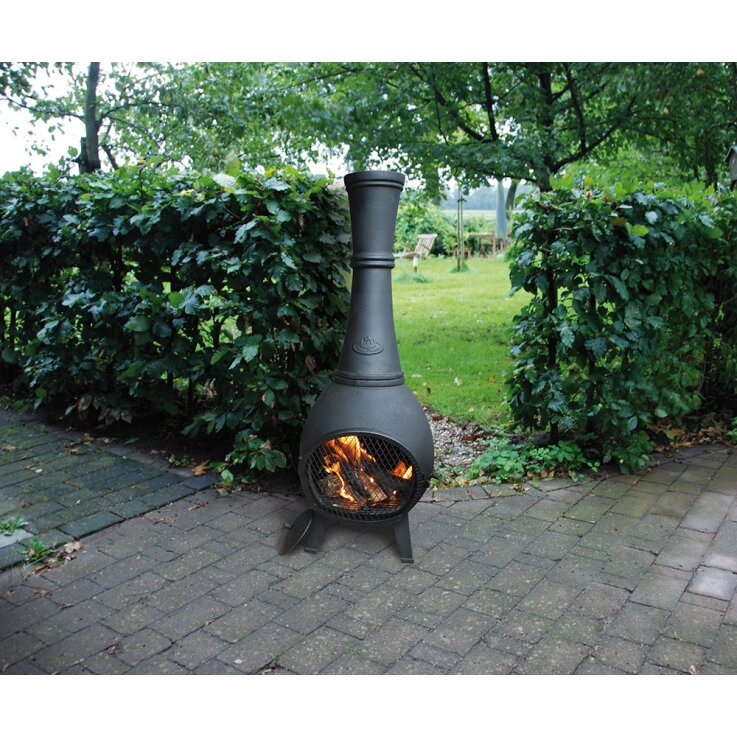 ESSCHERT DESIGN Terrassenofen mit Gittertür