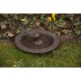 ESSCHERT DESIGN Vogeltränke mit Sonnenuhr aus Gusseisen