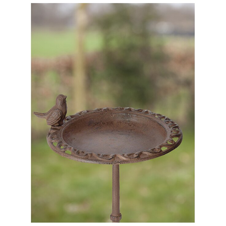 ESSCHERT DESIGN Vogelbad auf Standfuß