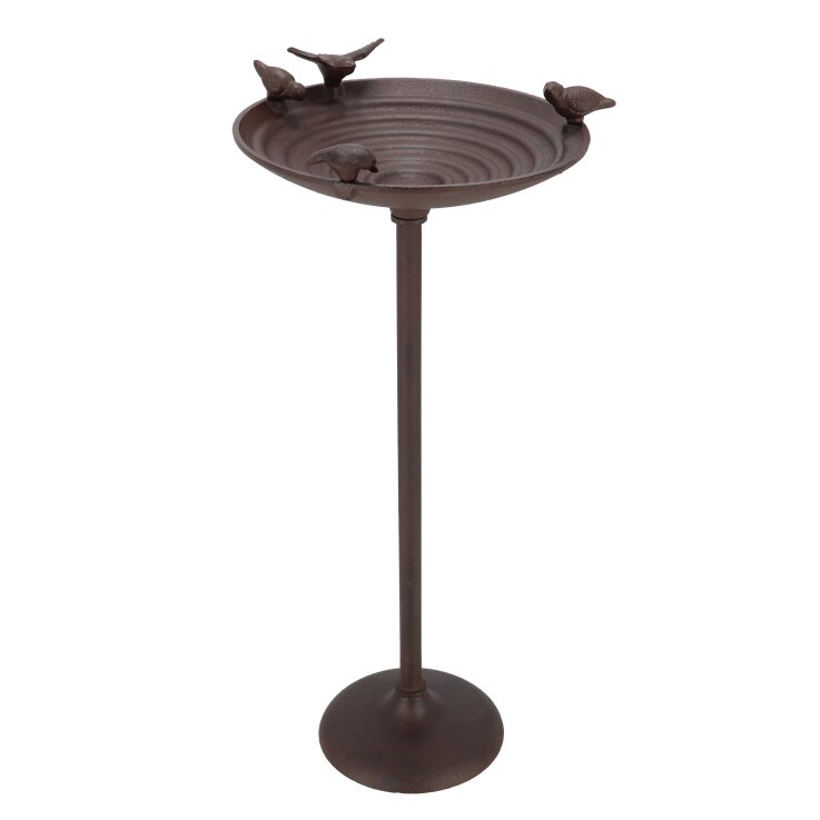 ESSCHERT DESIGN Vogeltränke aus Gusseisen auf Fuß