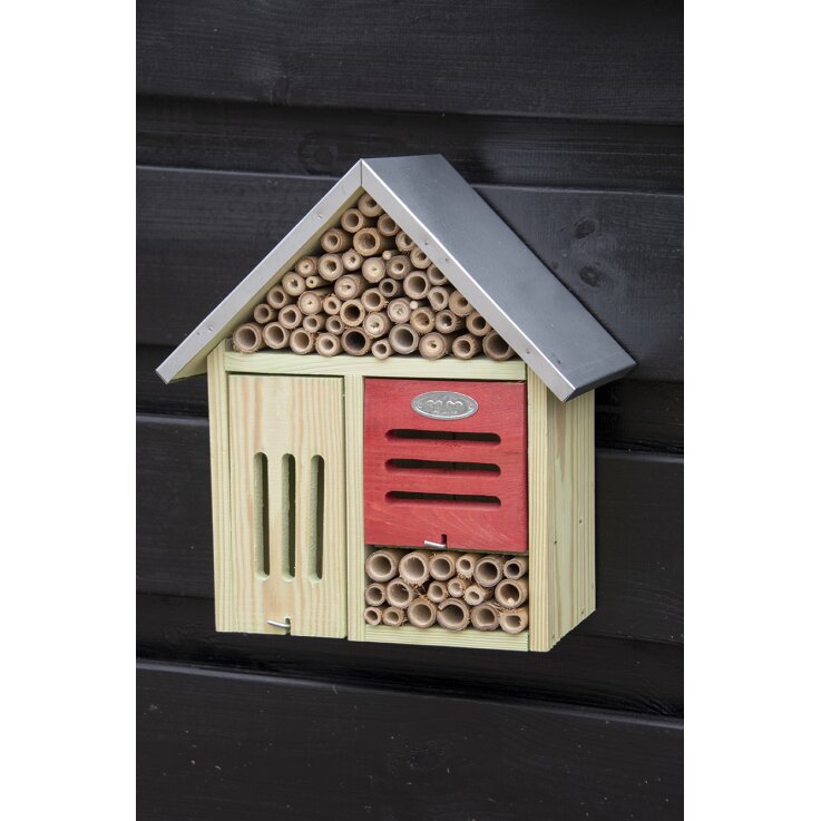 ESSCHERT DESIGN Insektenhotel aus Kiefernholz, L