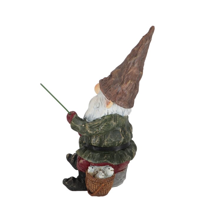 ESSCHERT DESIGN Deko - Figur Zwerg mit Angel