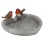 ESSCHERT DESIGN Herzförmiges Vogelbad