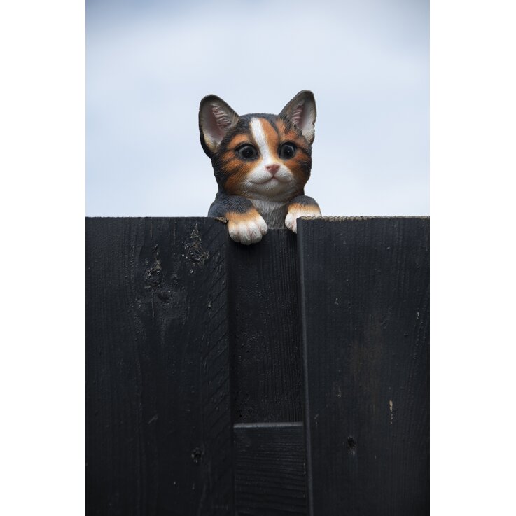 ESSCHERT DESIGN Zaunhänger "Katze"