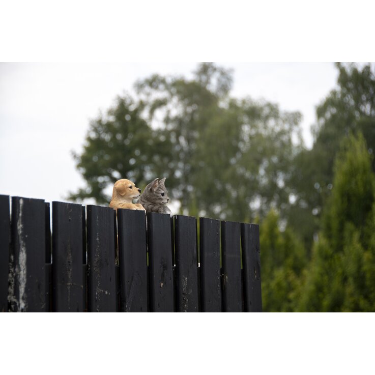 ESSCHERT DESIGN Zaunhänger "Katze"