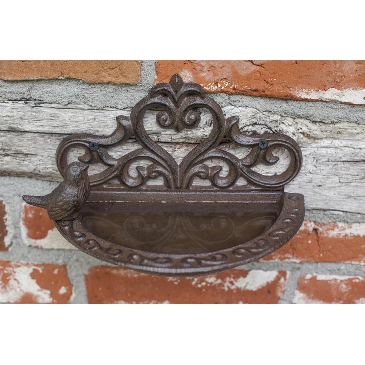 ESSCHERT DESIGN Wandfutterschale aus Gusseisen in Geschenkbox