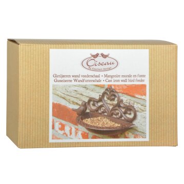 ESSCHERT DESIGN Wandfutterschale aus Gusseisen in...