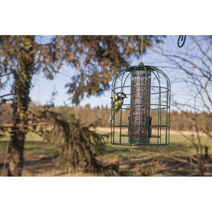 ESSCHERT DESIGN Futtersilo mit Schutzkorb