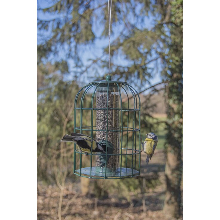 ESSCHERT DESIGN Futtersilo mit Schutzkorb