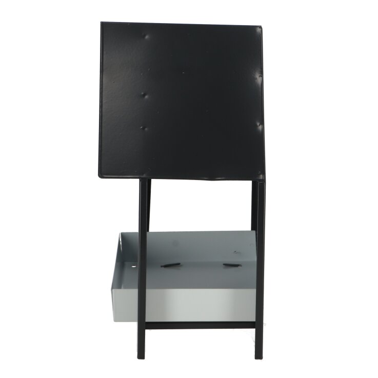 ESSCHERT DESIGN Wandfutterhaus, anthrazit/weiß