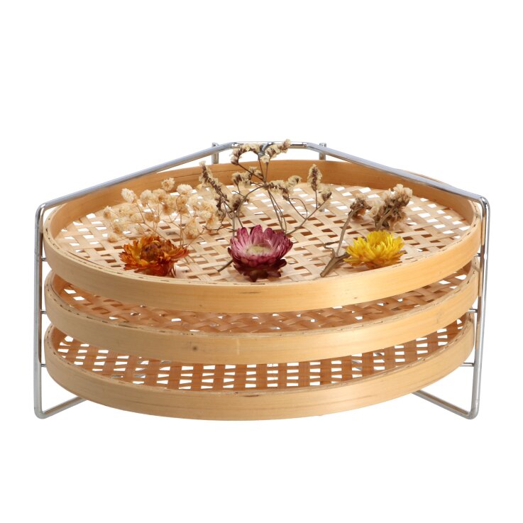 ESSCHERT DESIGN Blumen- und Kräutertrocknungsstand aus Bambus