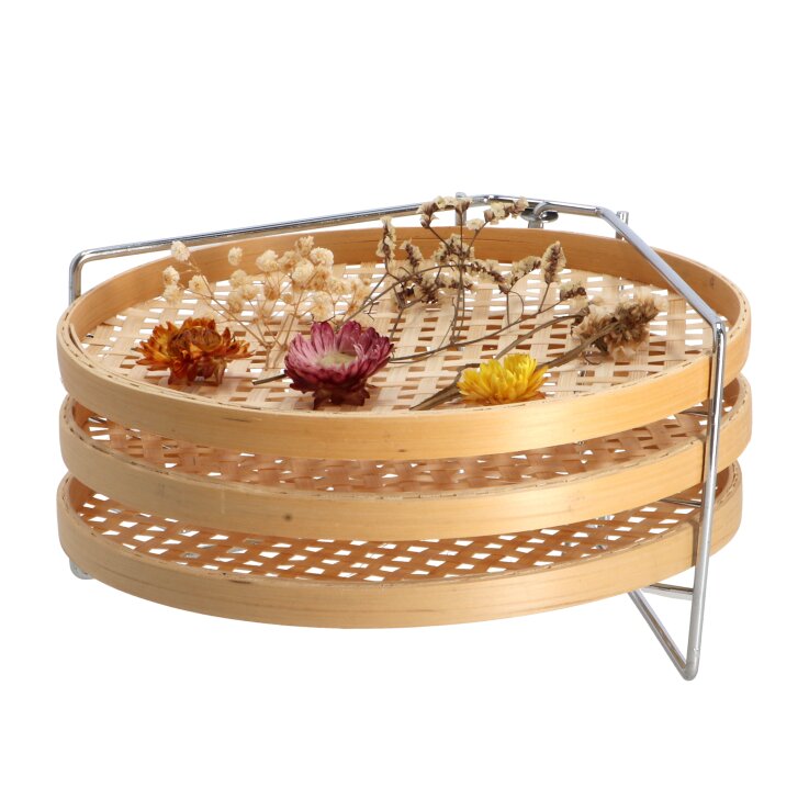 ESSCHERT DESIGN Blumen- und Kräutertrocknungsstand aus Bambus