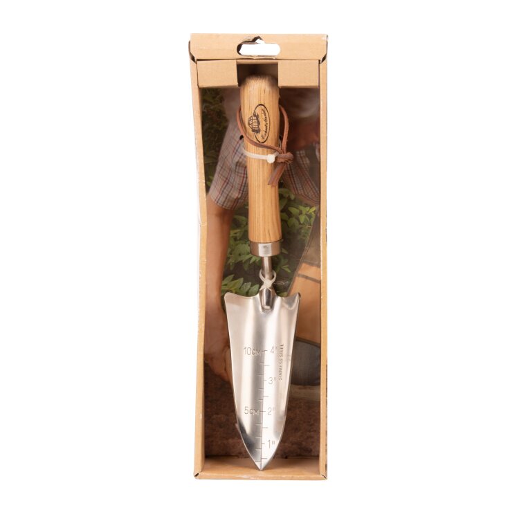 ESSCHERT DESIGN Umpflanz-Blumenkelle aus Edelstahl