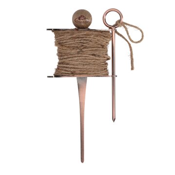 ESSCHERT DESIGN Verkupfertes Pflanzleinen-Set