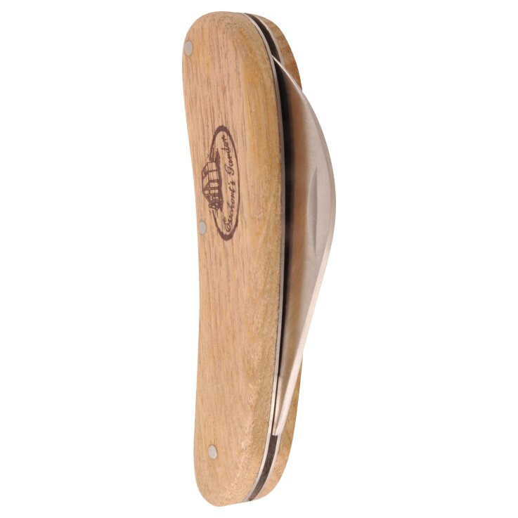 ESSCHERT DESIGN Edelstahl-Hippe mit Holzgriff