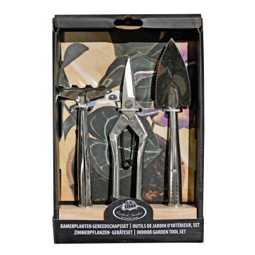 ESSCHERT DESIGN Zimmerpflanzen- Pflegeset aus Edelstahl