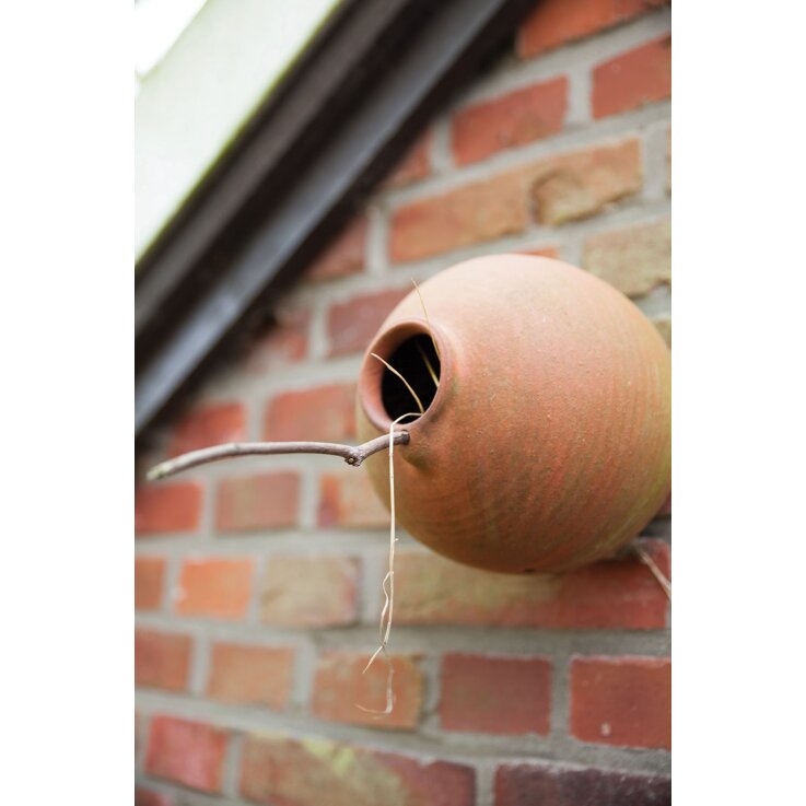 ESSCHERT DESIGN Vogeltopf rund für Meisen und Spatzen