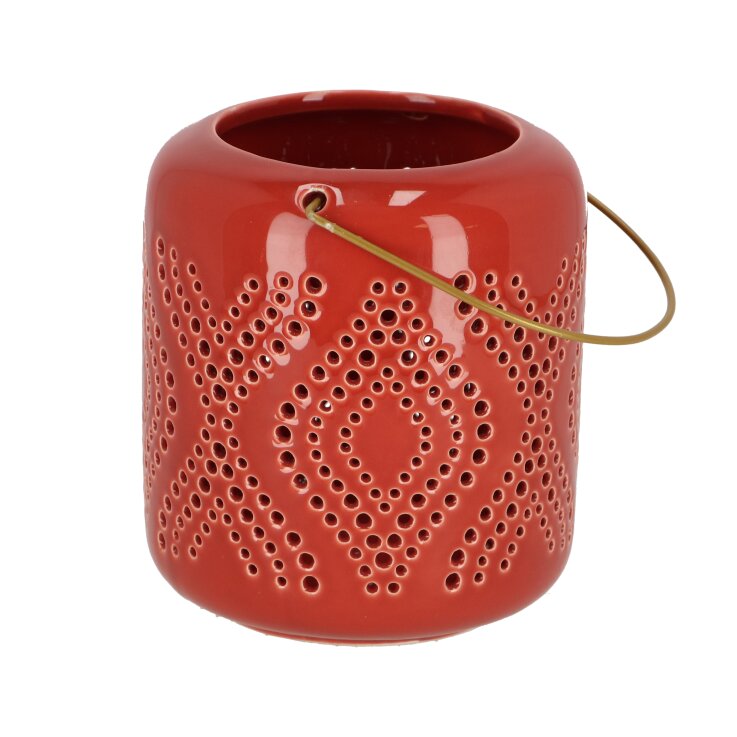 ESSCHERT DESIGN Windlicht "Desert Dream", terrakotta, L