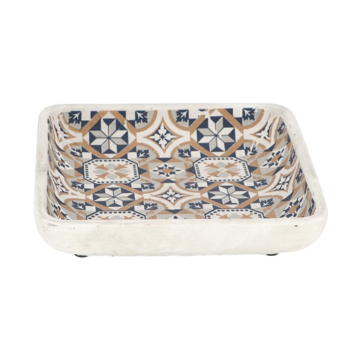 ESSCHERT DESIGN Vogeltränke "Portugiesische Kacheln"