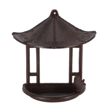 ESSCHERT DESIGN Vogelfutterhaus aus Gusseisen f&uuml;r...