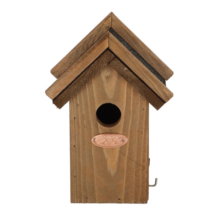 ESSCHERT DESIGN Nistkasten für Zaunkönige mit Bitumendach