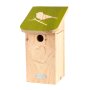 ESSCHERT DESIGN Blaumeisen-Nistkasten mit Silhouetten-Aufdruck
