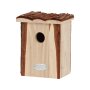 ESSCHERT DESIGN Nistkasten f&uuml;r Zaunk&ouml;nige mit Rindendach