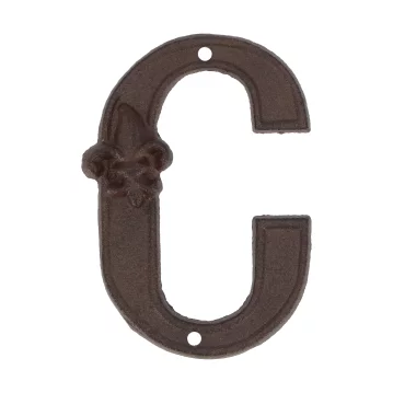 ESSCHERT DESIGN Hausnummer Zusatz "C" aus...