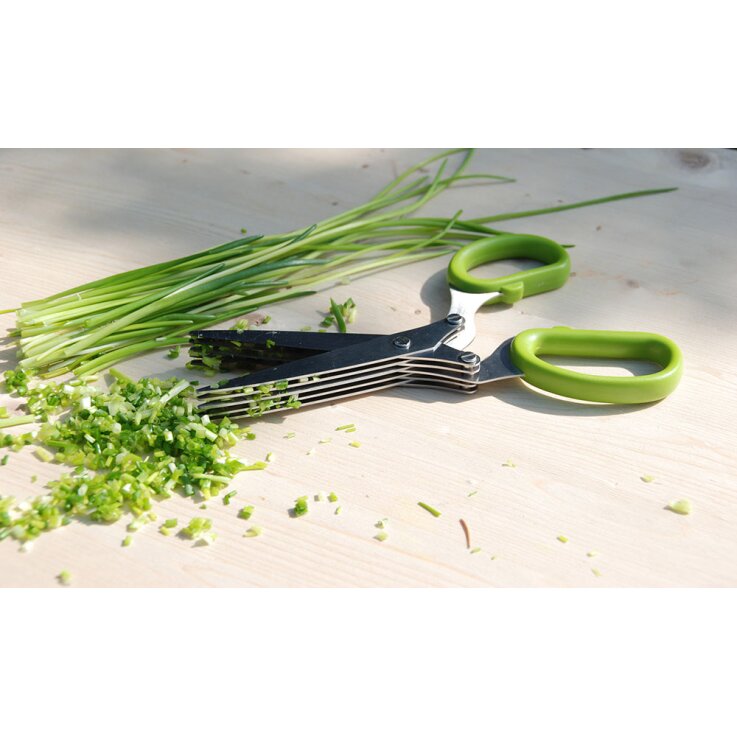 ESSCHERT DESIGN Kräuterschere aus Edelstahl