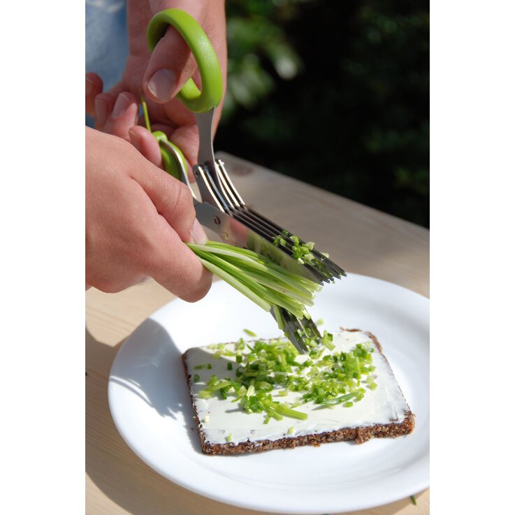 ESSCHERT DESIGN Kräuterschere aus Edelstahl