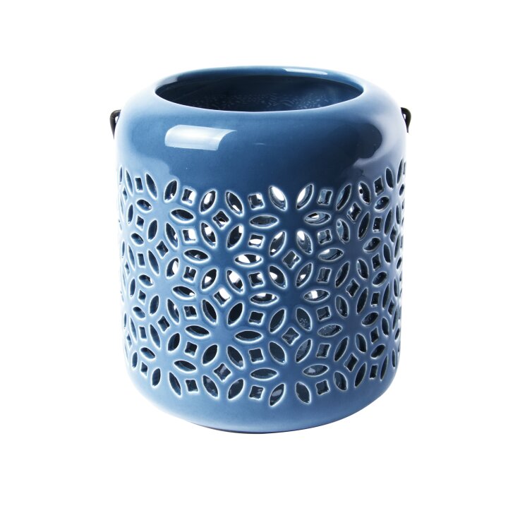 ESSCHERT DESIGN Blautöne Windlicht