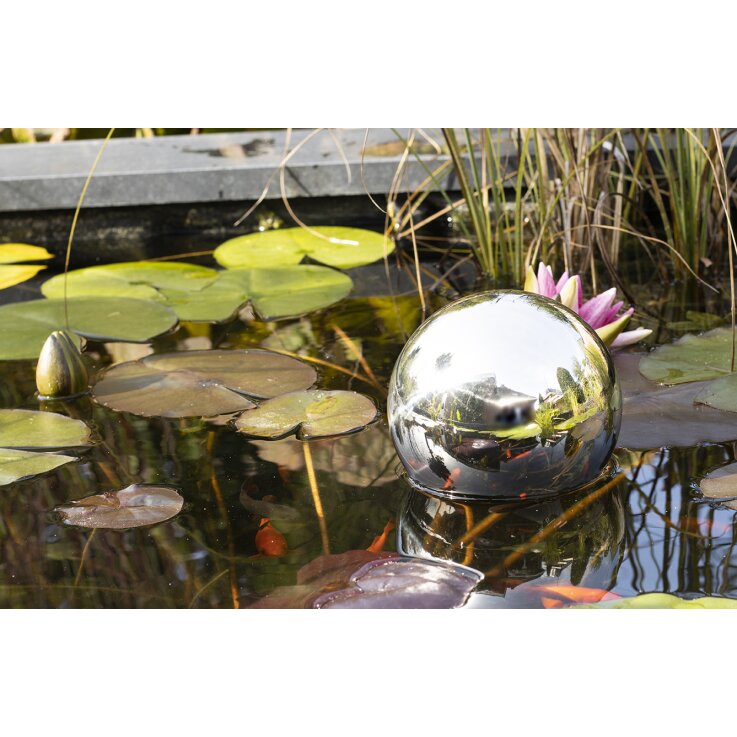 ESSCHERT DESIGN Rosenkugel aus Edelstahl, M